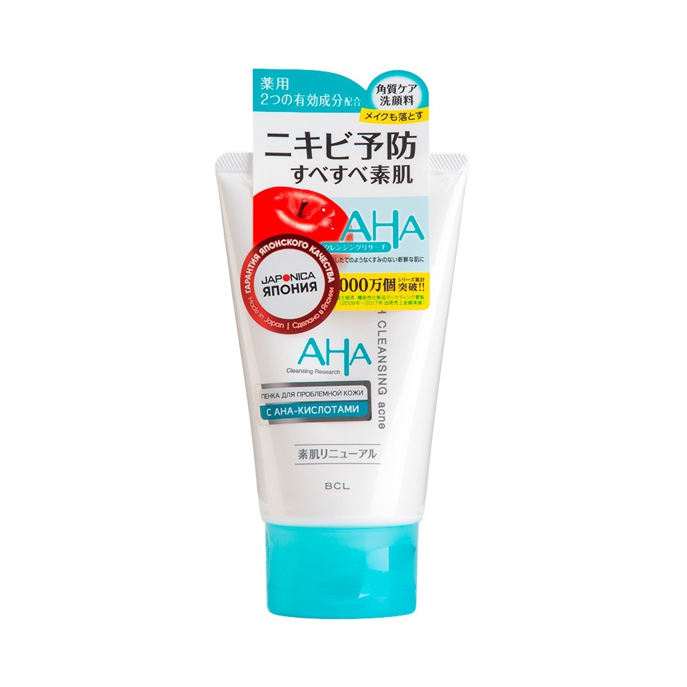 

Очищающая пенка для проблемной кожи AHA Acne с фруктовыми кислотами 120г