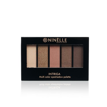 Палетка теней для век Ninelle Intriga 5 цветов 522 7,5г
