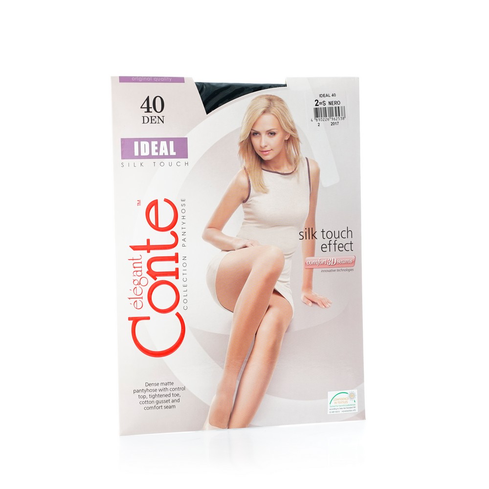 

Женские колготки Conte Ideal 40den Nero 2 размер