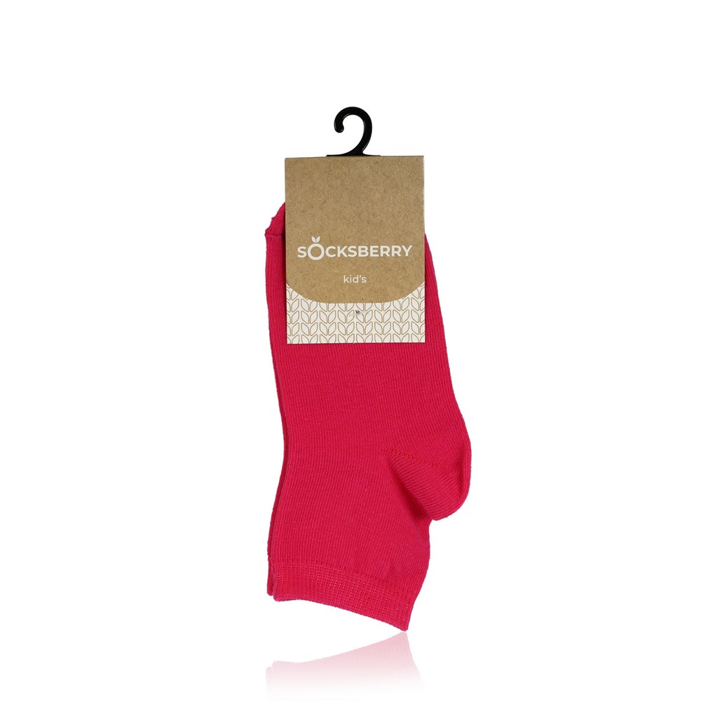 

Детские носки Socksberry KS-0030 укороченные Малиновый р.18