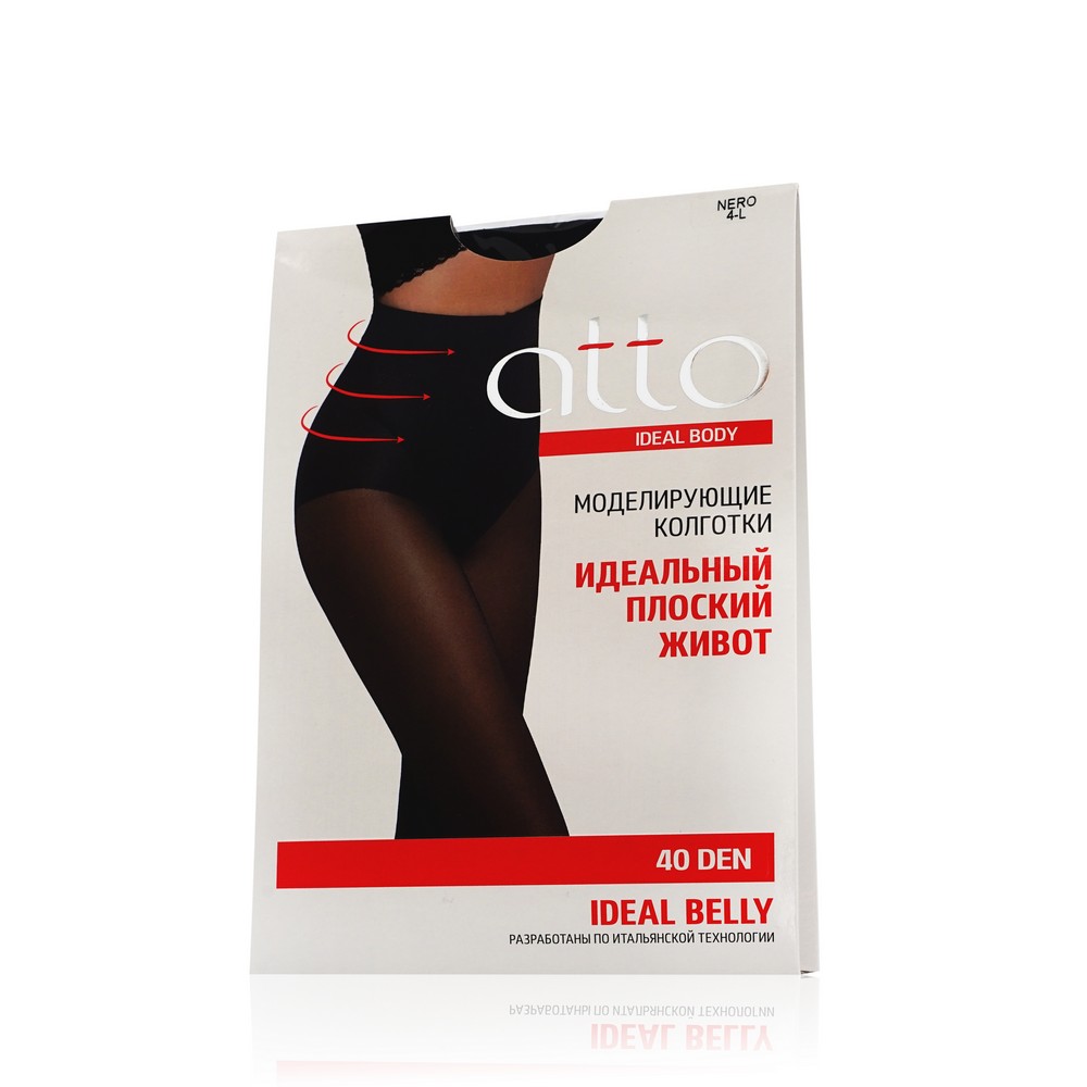 

Женские колготки Atto Ideal Body Belly 40den Nero 4 размер