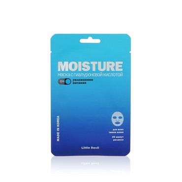 Маска для лица Little Devil " Moisture " с гиалуроновой кислотой 23мл
