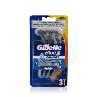 Одноразовые станки Gillette Blue 3 для бритья 3шт
