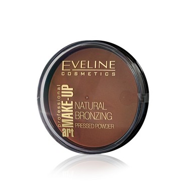 Мерцающая пудра Eveline ART PROFESSIONAL MAKE UP Natural Bronzing для лица 50 Shine