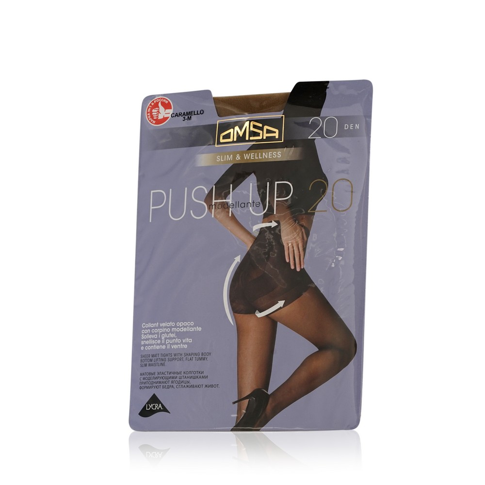 

Женские колготки Omsa Push Up 20den Caramello 3 размер