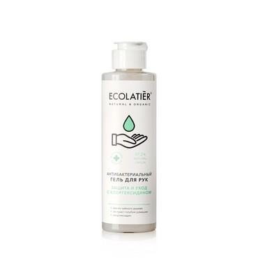 Гель - антисептик для рук Ecolatier 200мл