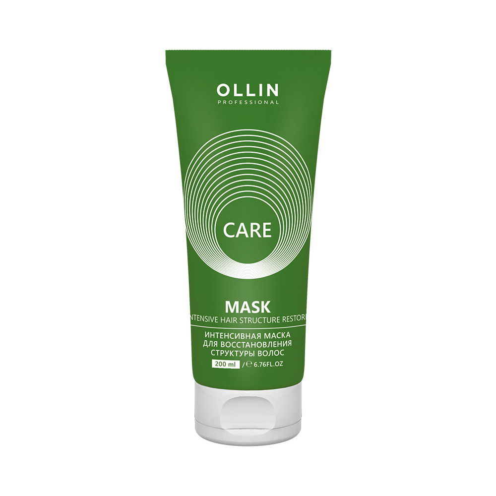 

Интенсивная маска Ollin Professional Care для восстановления структуры волос 200мл