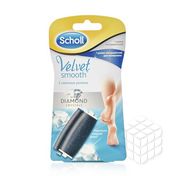 Сменные ролики Scholl Velvet Smooth для электрической пилки экстражёсткий и экстрамягкий , с бриллиантовой крошкой 2шт