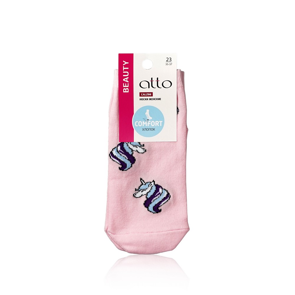 

Женские носки Atto Unicorn 3 , розовые , р.23