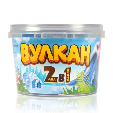 Набор Slime Лаборатория " Вулкан " 2 в 1