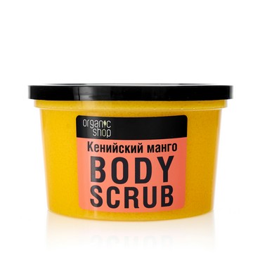 Скраб для бани Organic Shop " Кенийский манго " 250мл