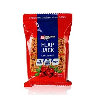 Печенье овсяное Protein Rex Flap Jack " Клюквенное " 60г