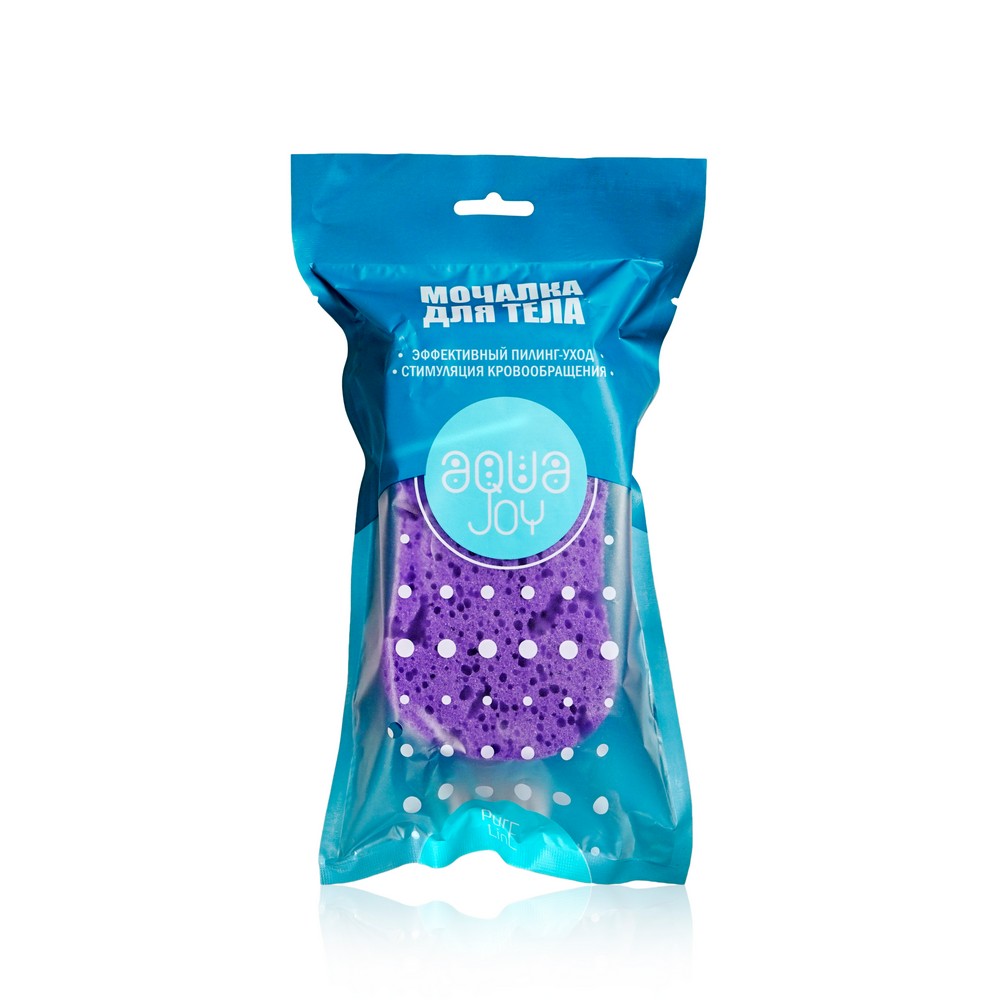 

Мочалка Aqua Joy Energy прямоугольная для душа и ванны 15см*8см