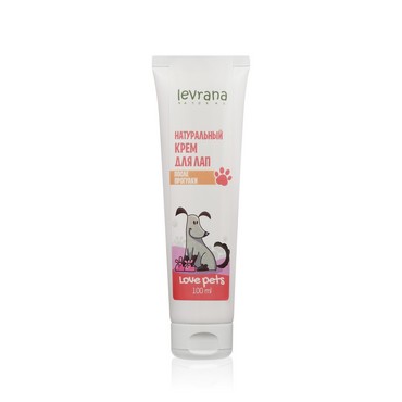 Натуральный крем для лап после прогулки Levrana Love Pets 100мл