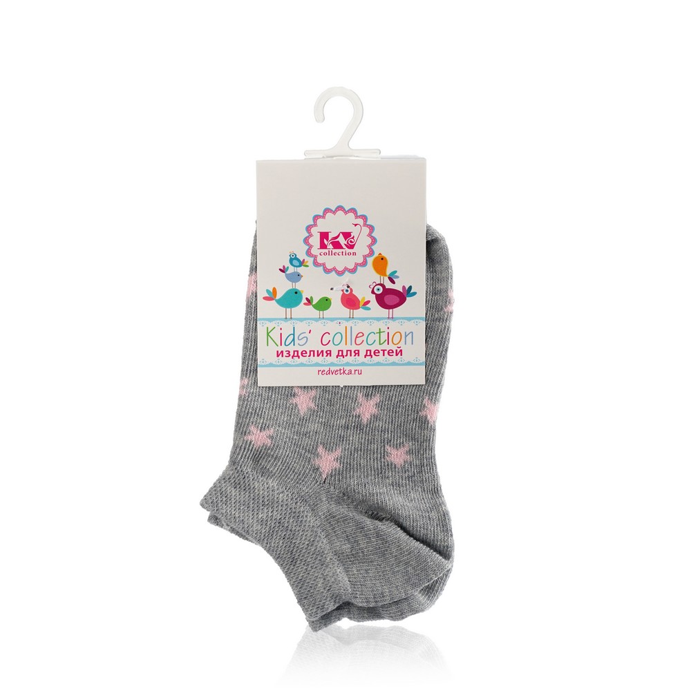 

Детские носки Красная ветка Kids Collection с-1706 серый меланж р.18-20