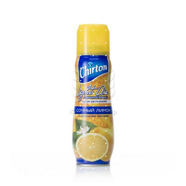 Освежитель воздуха Chirton Light Air " Сочный лимон " с эфирными маслами 300мл