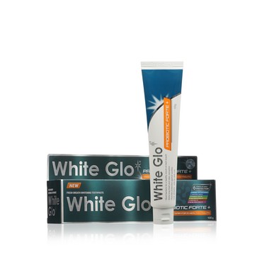 Отбеливающая зубная паста White Glo " Probiotic Forte " с пробиотиками 100г