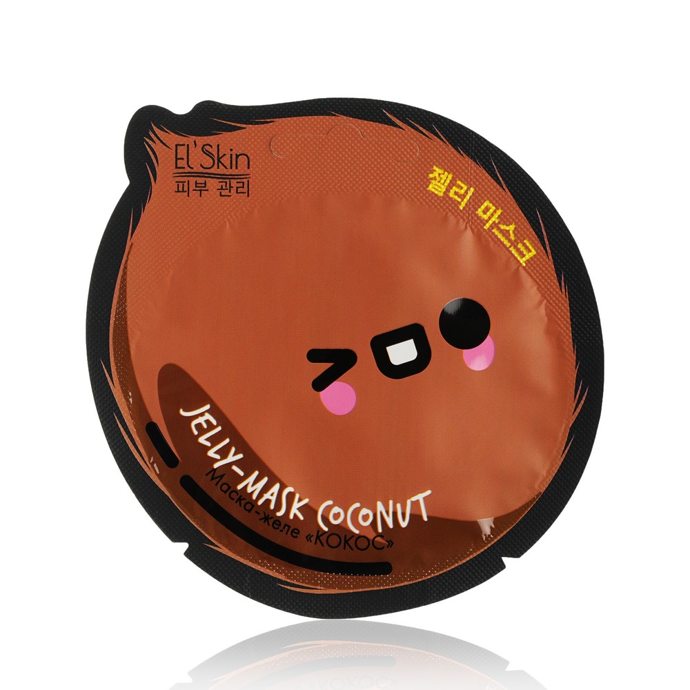 

Маска - желе для лица El'Skin " Jelly-mask Coconut " с кокосом 10г