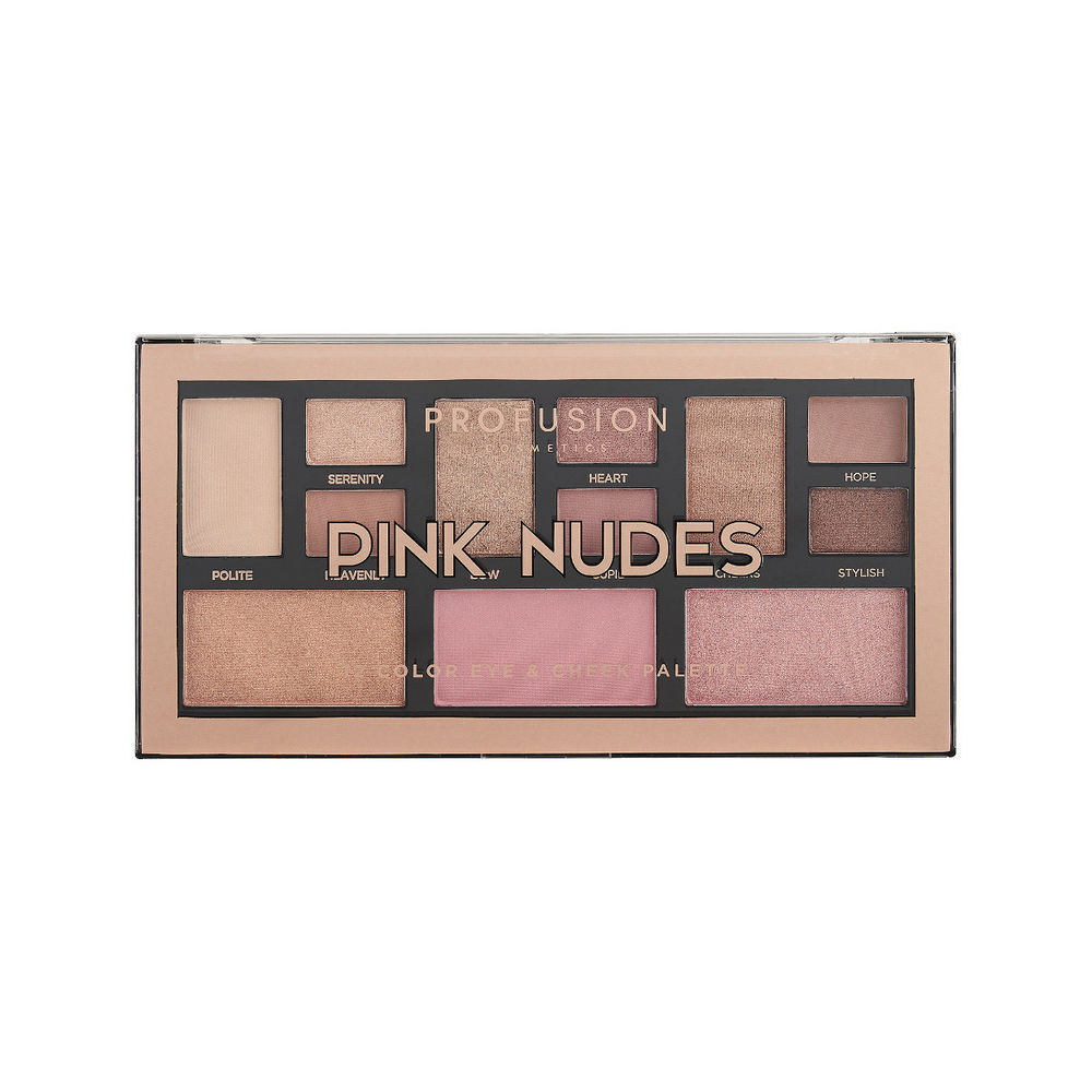 

Тени для век Profusion Pink Nudes 12 цветов