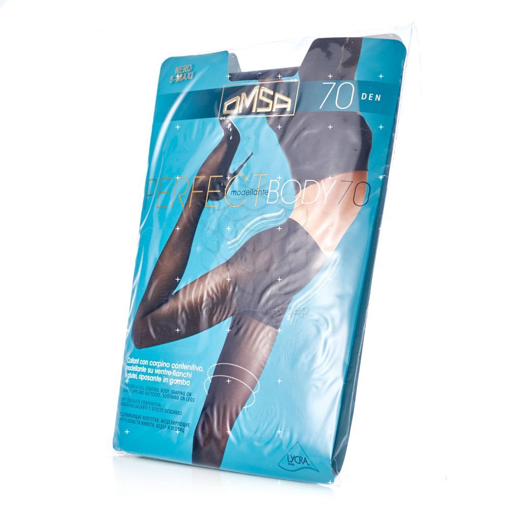

Женские колготки Omsa Perfect Body 70den Nero 5 размер