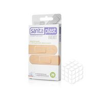 Пластырь Sanita plast NEXT на эластичной тканевой основе , стандартный набор №20 " 20шт