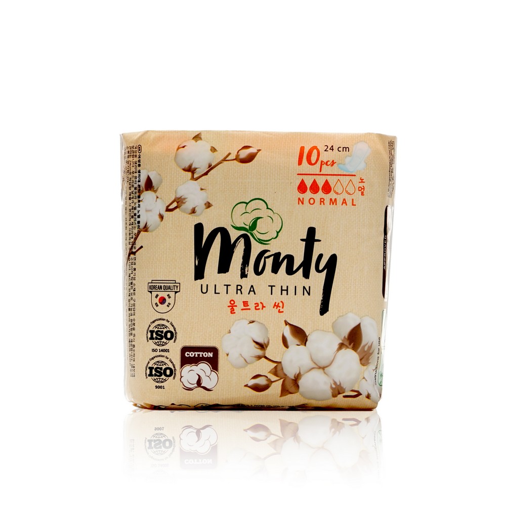 Женские прокладки Monty Ultra Thin normal plus , 10шт