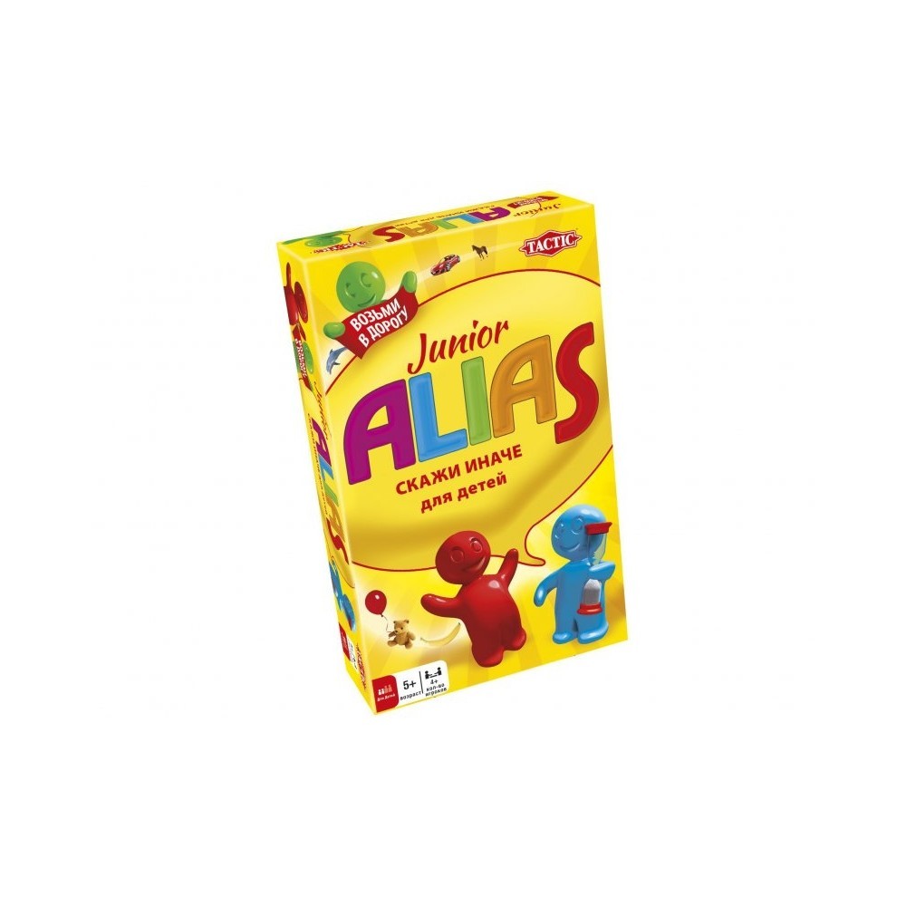 

Настольная игра Tactic " Junior Alias " компактная , 5+ , арт.53369