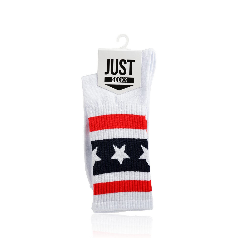 

Мужские носки Красная ветка Just Socks С-1374 , Белый , р.25-27