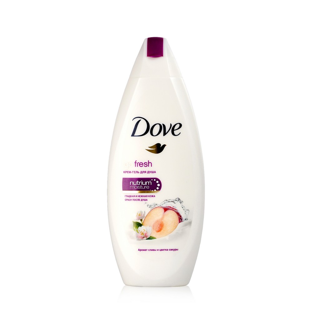 

Крем - гель Dove Go Fresh для душа " Слива и цветы сакуры " 250мл