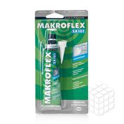 Силиконовый герметик Makroflex санитарный SX101 Белый 85мл