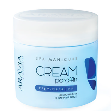 Крем - парафин для рук Aravia Professional Spa Manicure цветочный и пчелиный воск 300мл