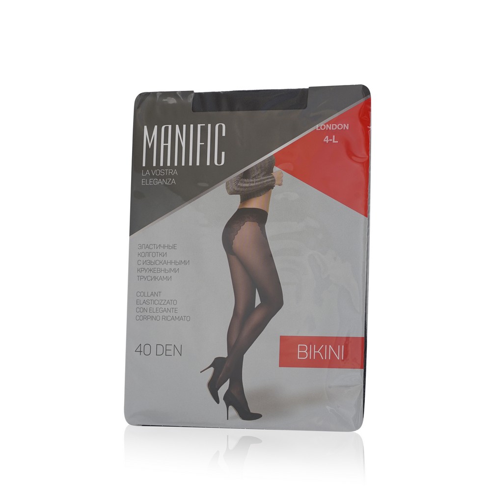 

Женские колготки Manific Bikini 40den London L