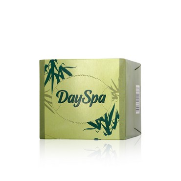 Бумажные салфетки Day Spa бамбуковые , трехслойные , в кубе 50шт