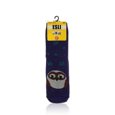 Женские махровые носки Home Line Esli " Сова " , р.23