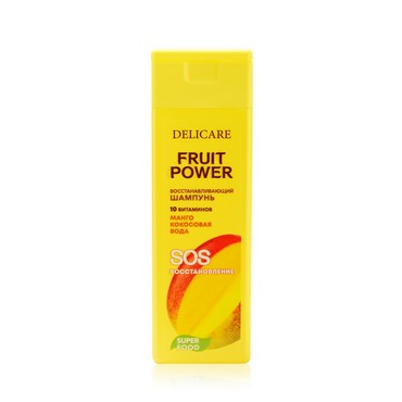 Шампунь для волос Delicare Fruit Power " Манго " восстановление 280мл