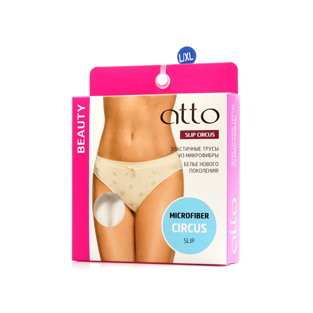 

Женские трусы Atto Circus Slip Vaniglia , L/XL
