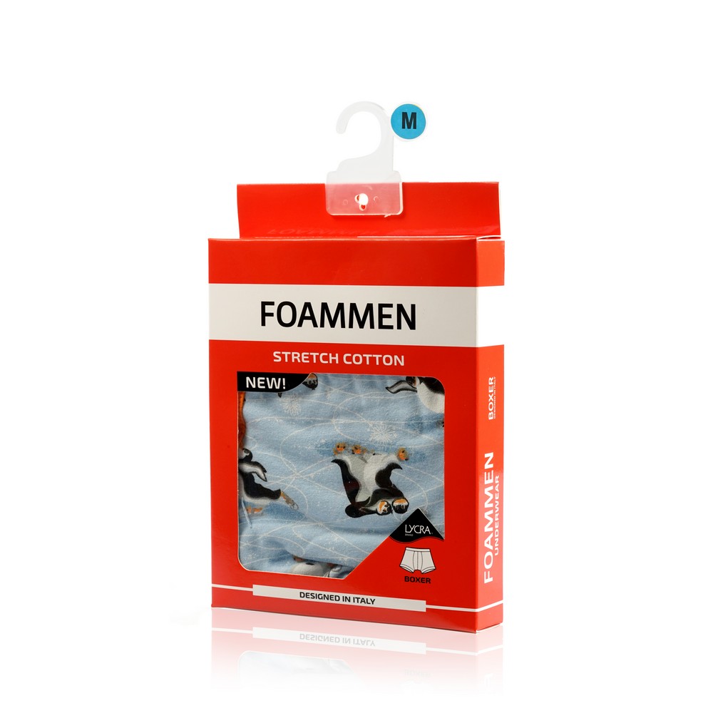 

Мужские трусы - боксеры Foammen F080901 черные M