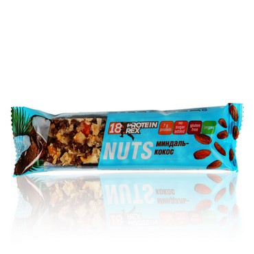 Батончик Protein Rex Nuts " Миндаль-кокос " 40г