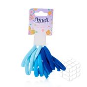 Набор разноцветных резинок для волос Ameli , 12шт