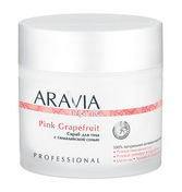 Скраб для тела Aravia Professional Organic " Pink Grapefruit " с гималайской солью 300мл