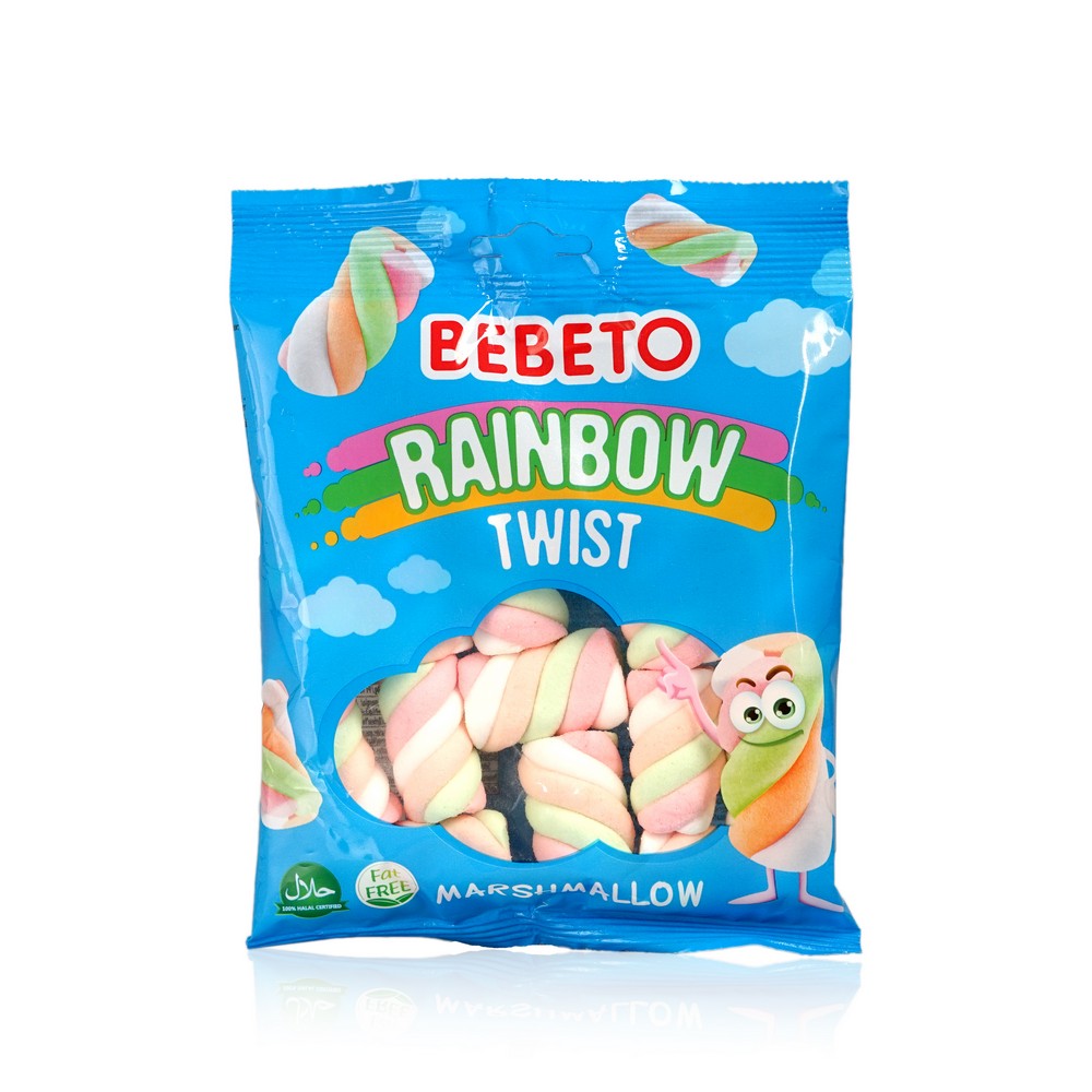 Суфле - маршмеллоу Bebeto  Rainbow twist  60г