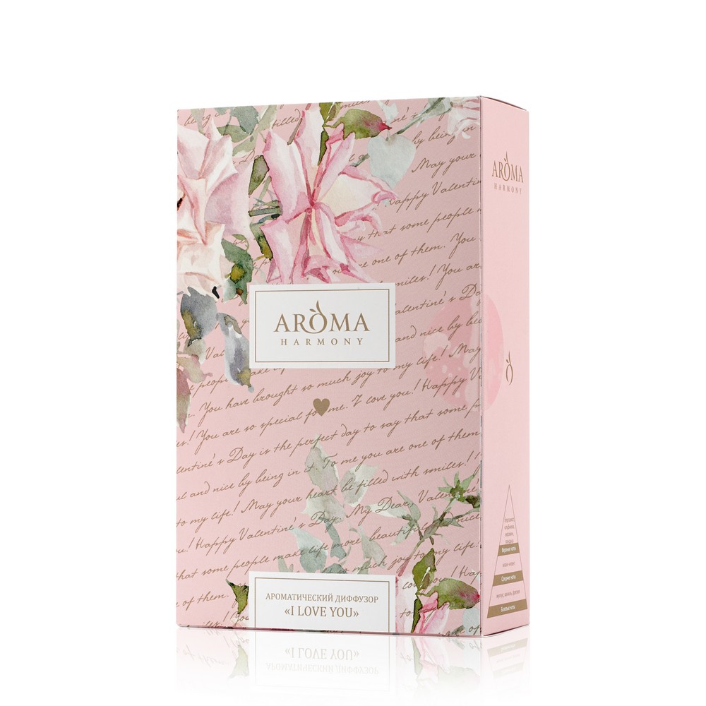 

Освежитель воздуха - диффузор Aroma Harmony " I Love You " 50мл