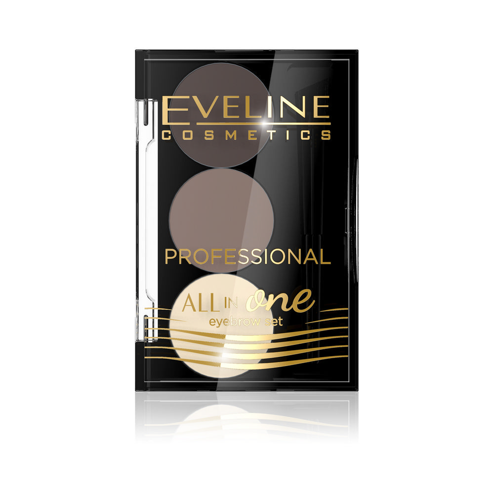 

Набор для бровей Eveline All in one Professional , 01