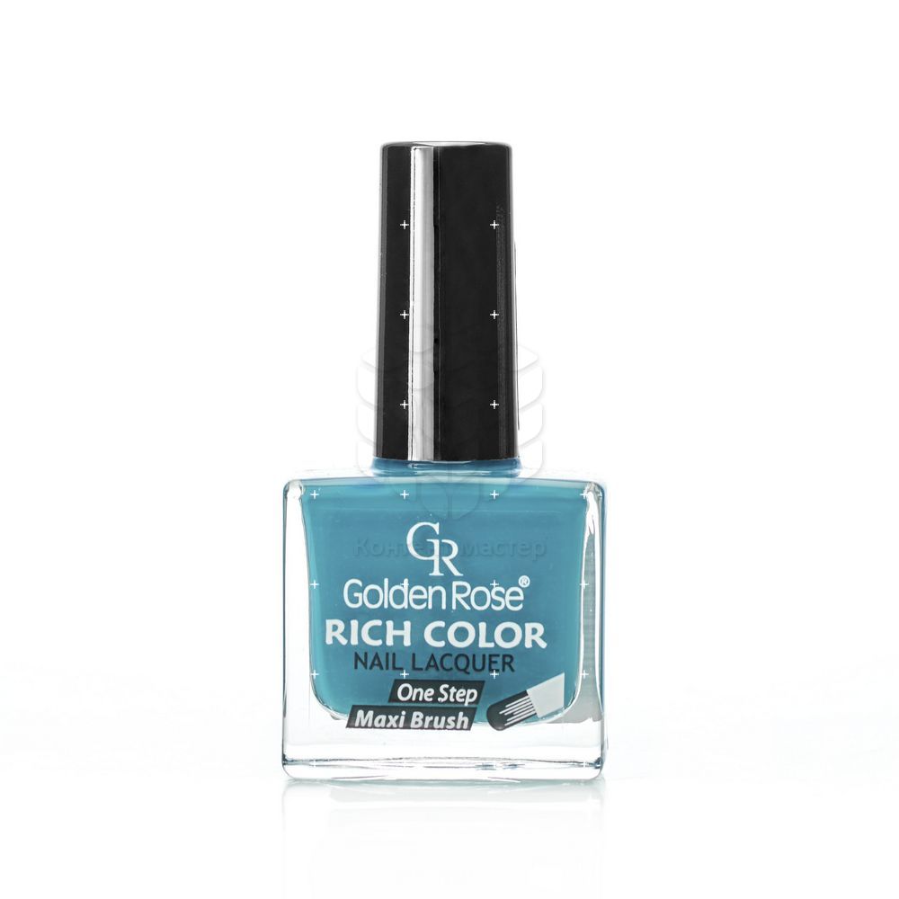 

Лак для ногтей Golden Rose Rich Color 19 Бирюзовый 10,5мл