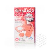 Пластырь Silkoplast " Universal " универсальный влагостойкий 20шт