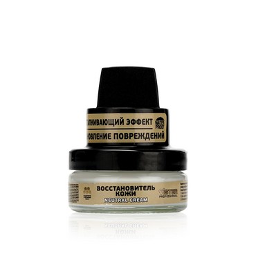 Крем - восстановитель для профессионального ухода за обувью Vister Professional " Neutral cream " , бесцветный , 50мл