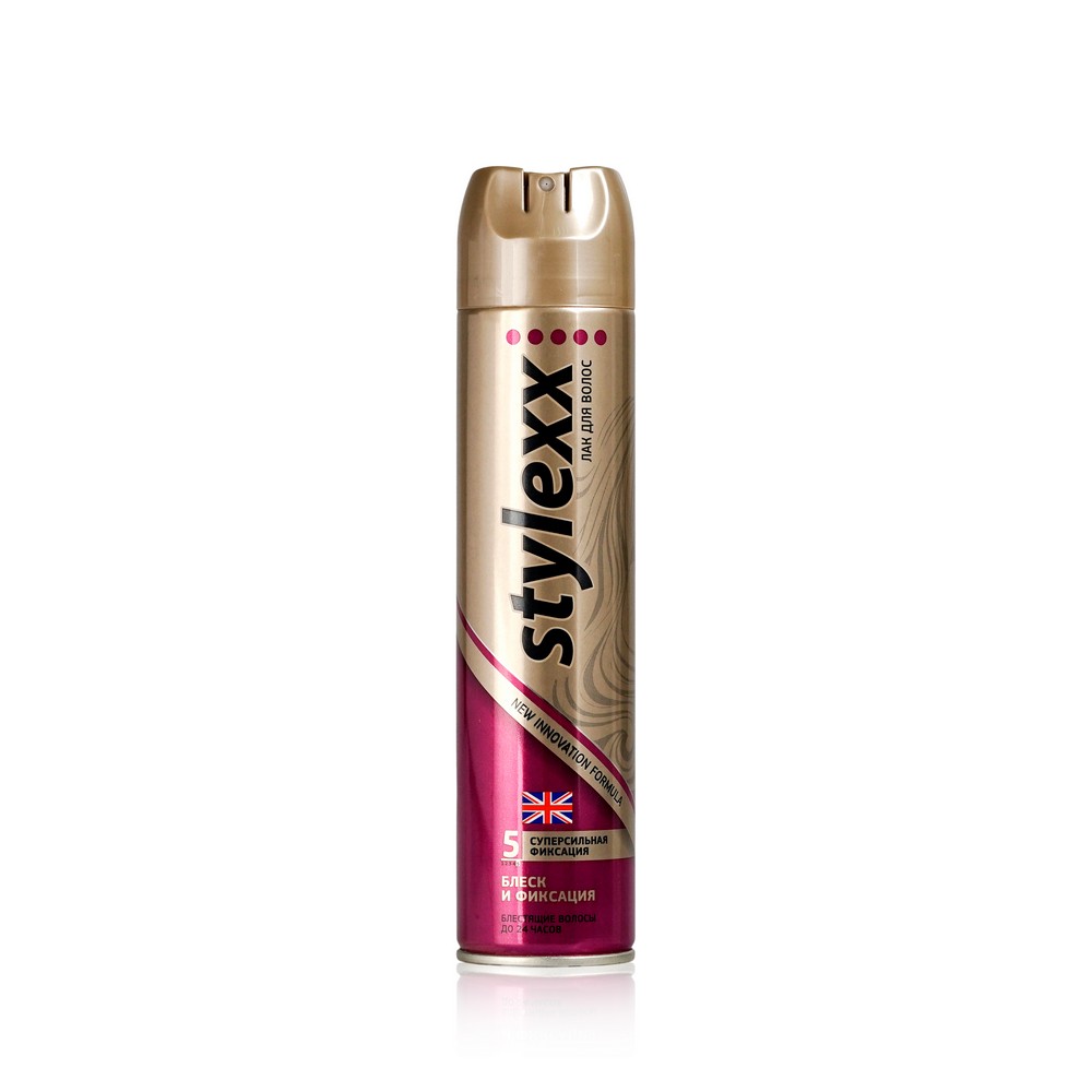 

Лак Stylexx для волос " Блеск и фиксация " Мегафиксация (5) 250мл