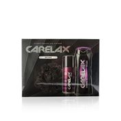 Подарочный набор для мужчин Carelax ( гель для душа " Inflame " 250мл + дезодорант - антиперспирант + мочалка - шар Черная )