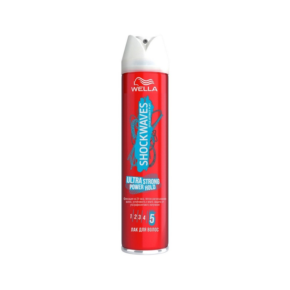 

Лак для волос Wella Shockwaves Ultra Strong Power Hold Мегафиксация (5) 250мл