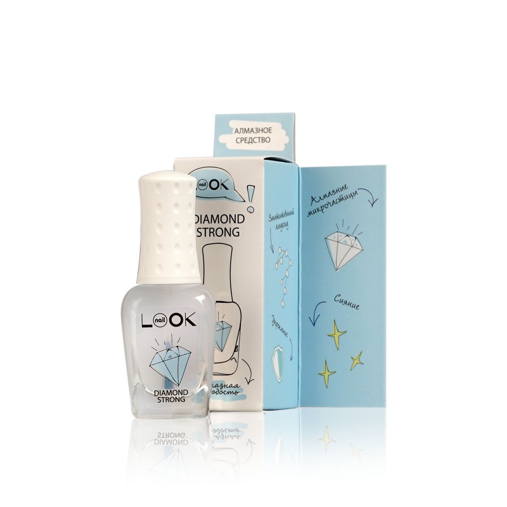 

Алмазное средство NailLook X-treme Strength " DIAMOND STRONG " для укрепления тонких и ломких ногтей 13мл
